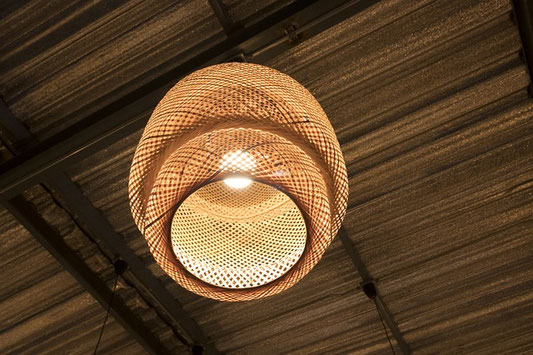 BAMBOO LAMP - lampe bambou -