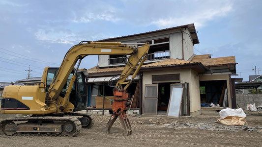 空き家解体工事写真イメージ