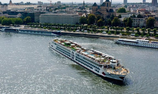 Flussschiff A-ROSA SENA auf dem Rhein 2026 