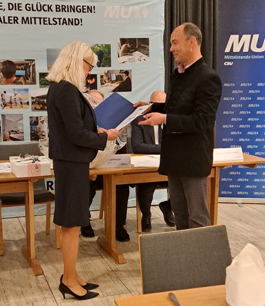 Unsere Ehrenvorsitzende Jutta Leiterer