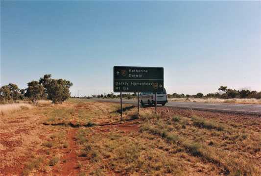 Auf dem Stuart Highway
