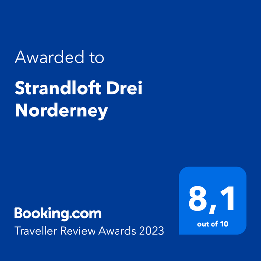  Traveller Review Awards 2023 - Strandloft Drei Norderney