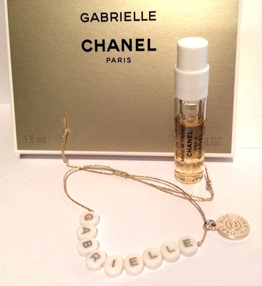 2018 - CHANEL - GABRIELLE : BRACELET COMPOSET DE PERLES EN CERAMIQUE