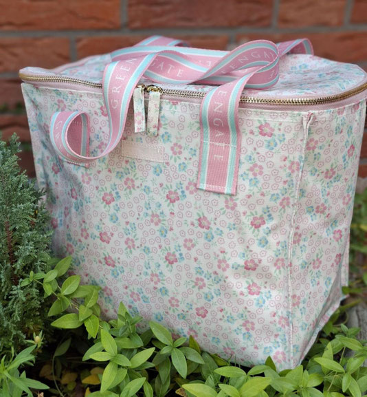Thermotasche GreenGate Kühltasche Allyna, rosa geblümt