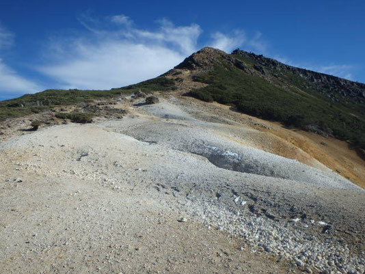 硫黄岳　登山　ガイド