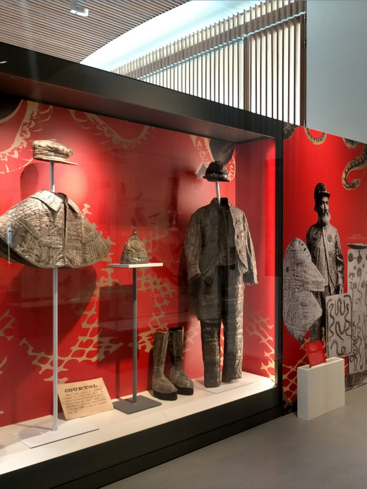 Visuel pour la vitrine dédiée à J.-B. Courtol, "Cent œuvres qui racontent le climat", musée Crozatier