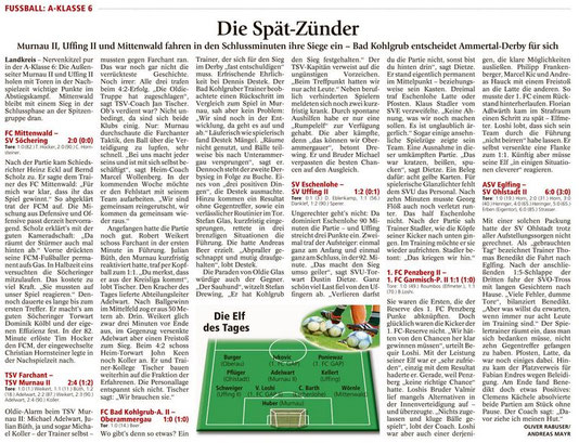 Garmischer Tagblatt vom 22.08.2016