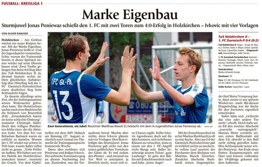 Garmischer Tagblatt vom 22.08.2016