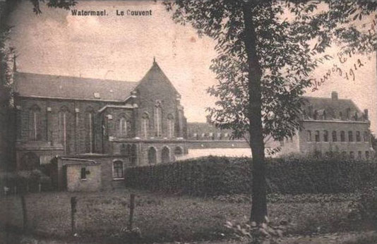 Le couvent et l’église des Religieuses de l’Adoration perpétuelle à Watermael-Boitsfort