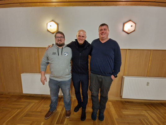 Vorstand v.l.n.r.: Fabian Krauß, Daniel Fritz, Stefan Werner