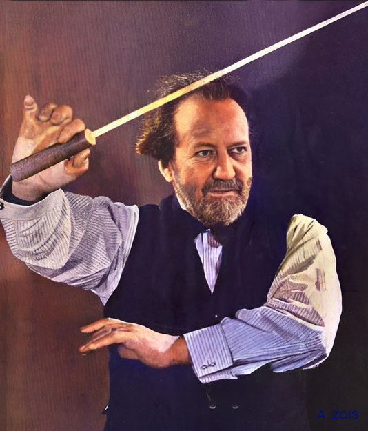 Sir Henry J. Woods. Image rendition by Anthony Zois.