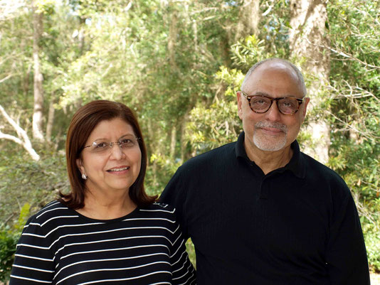 March 2015 : Naosherwan with his wife Mahrukh at the Meher Center, Myrtle Beach, S.C.