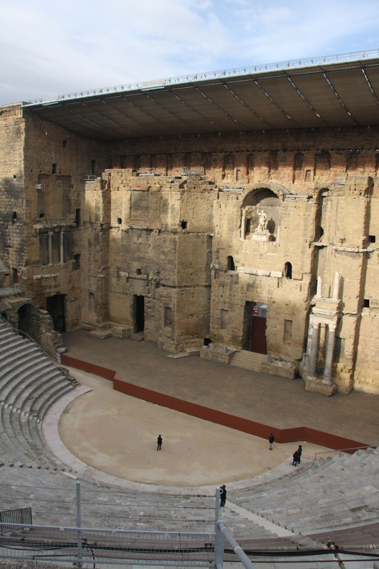 Bild: Amphitheater Orange