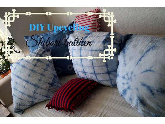 #biberette #batiken #shibori #tiedye #indigo #blau #diy #upcycling #selbermachen 