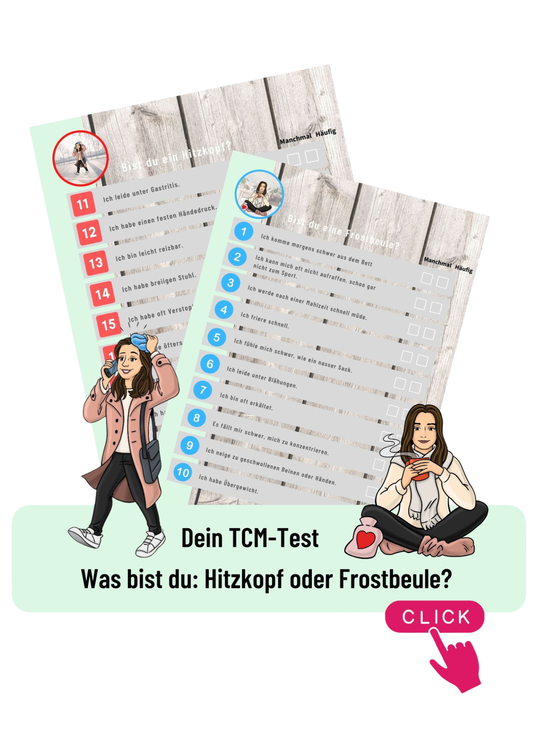 Download interaktives PDF E-Book inkl. Test 5 Elemente Ernährung: Was bist du: Hitzkopf oder Frostbeule?
