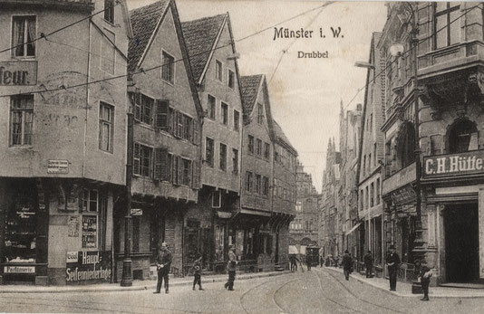 Der Drubbel etwa 1903 ' - Sammlung Stoffers (Münsterländische Bank Thie - Stadtarchiv)