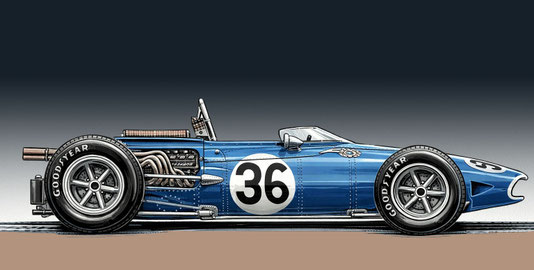 Dan Gurney by Muneta & Cerracín