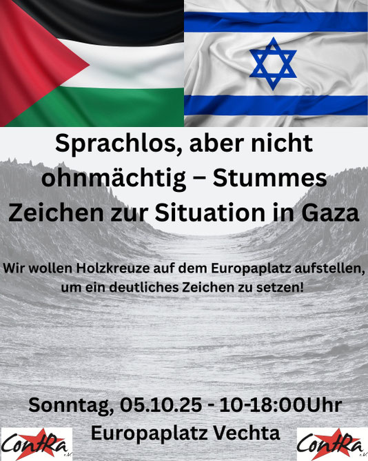 Israel Palästina Gaza Ramnitz Vechta Europaplatz