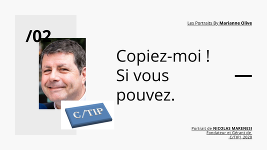Portrait d'entrepreneur par Marianne Olive biographe