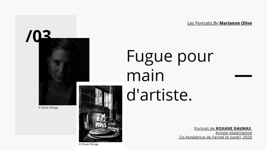 Portrait d'artiste par Marianne Olive biographe