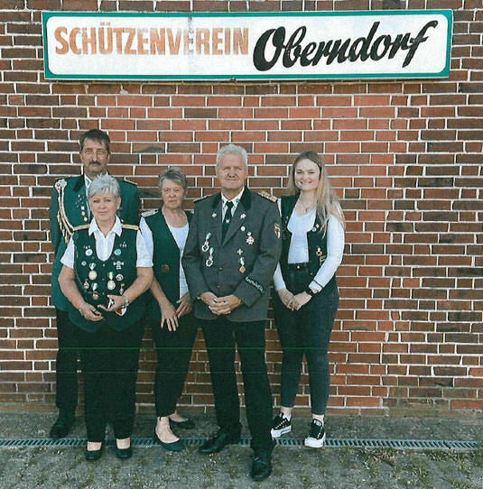 Foto vom Vorstand des Schützenvereins Oberndorf