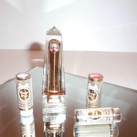 ETUI DE ROUGE A LEVRES EN CRISTAL, AVEC SES RECHARGES