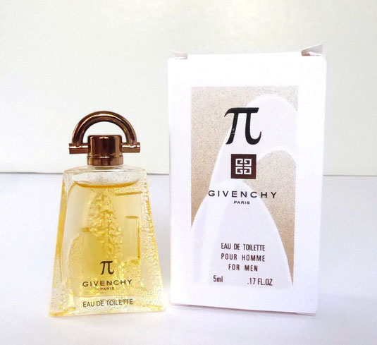 4) PI - EAU DE TOILETTE POUR HOMME 5 ML - A CONSTATER QU'IL Y A ICI 4 BOÎTES DIFFERENTES POUR LA FRAGRANCE PI.