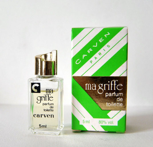 MA GRIFFE - PARFUM DE TOILETTE 5 ML - BOÎTE DIFFERENTE DE LA PRECEDENTE
