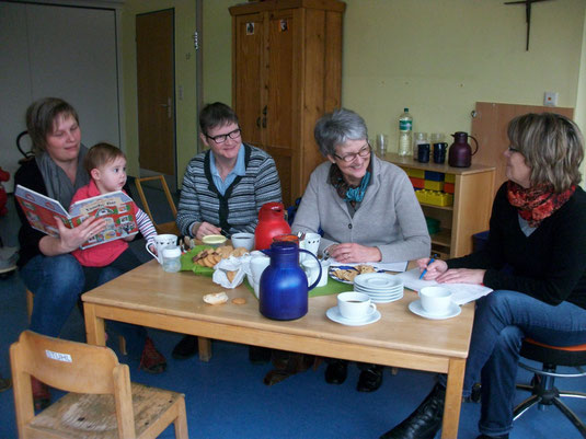 Informtationsgespräch mit Frau Heyder (2vr) zum Thema Tagespflege