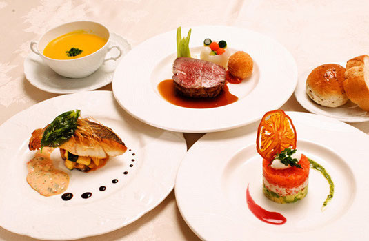 ウェディングパーティー コース料理
