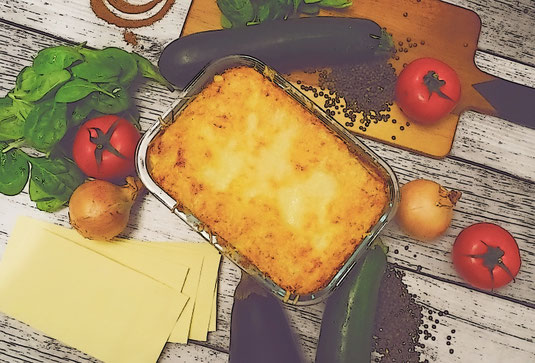Carnet Hanami ♥ Lasagnes Végétariennes