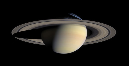 土星の写真