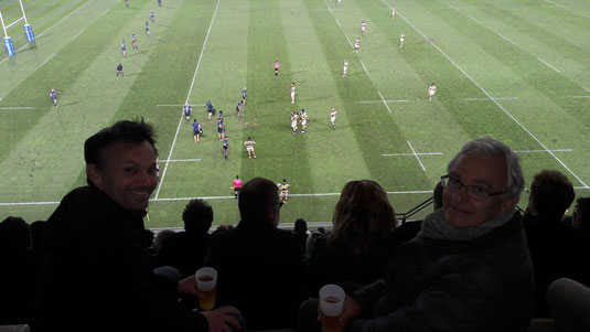 Match de rugby Montpellier/Toulon avec Pierre et Antho