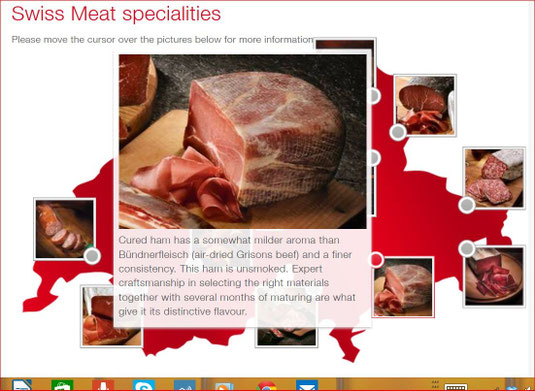 swiss meat specialities
