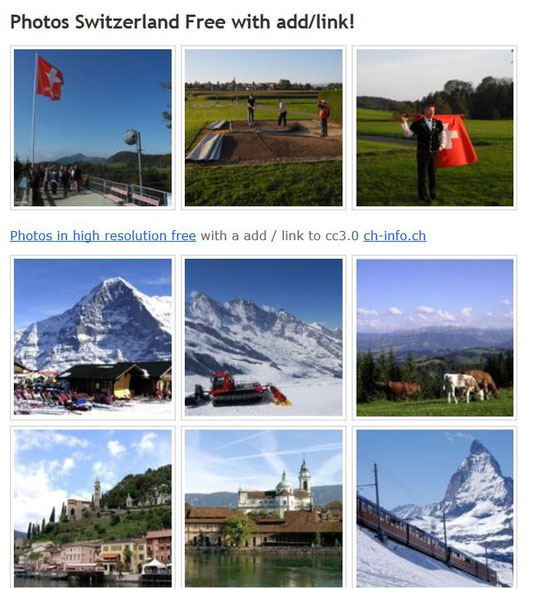 holiday switzerland website from Jürg with Google Translater in English F I ...