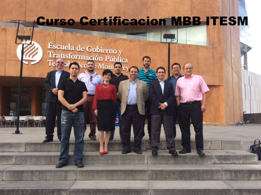 Curso Certificacion Internacional Master Black Belt por el Tec. de Monterrey / BMGI