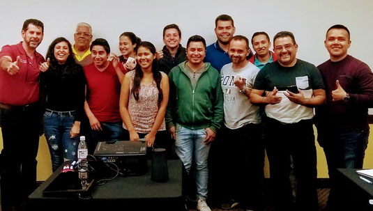 Diplomado Lean Manufacturing. Queretaro, Qro. Empresas participantes: Siemens, Centerline, Multipap, etc. Noviembre 2018
