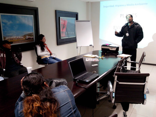 CURSO PLAN DE CONTINGENCIA Y PREVENCION DE ACCIDENTES, GRUPO TOMZA, ENERO 2014