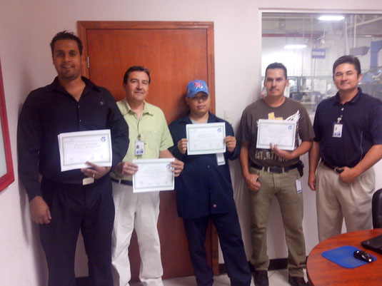PREMIACION POR CIERRE DE PROYECTO DMAIC EN WINCHESTER ELECTRONICS, JULIO 2014