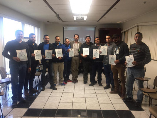 Curso Taller de SMED Empresa Younger Optics Tetakawi Guaymas, Son. febrero 2019