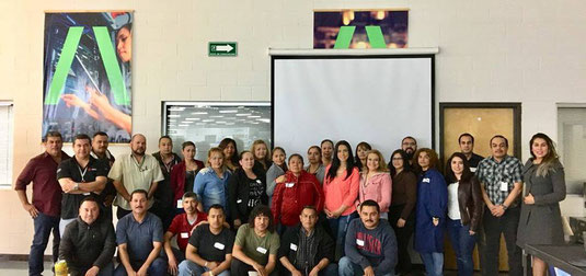 Curso Liderazgo en la Supervision, Empresa AVNET, Enero 2018. Nogales, Son.