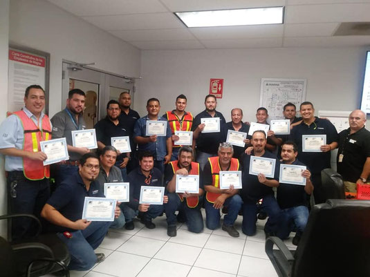 Curso Taller Lock Out Tag Out Empresa Magna Hermosillo, Son. Abril 2019