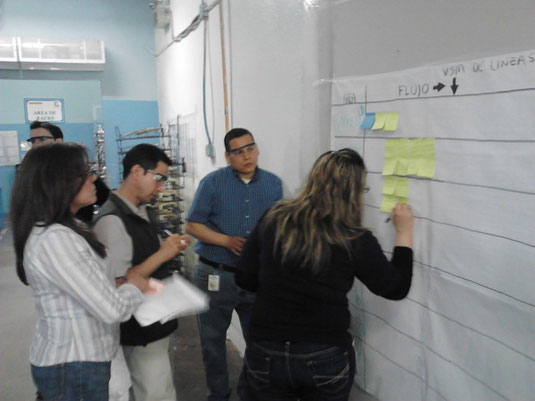 TALLER DE LEAN MFG. EMPRESA WEISER LOCK, NOGALES, SON.  MARZO - MAYO 2013