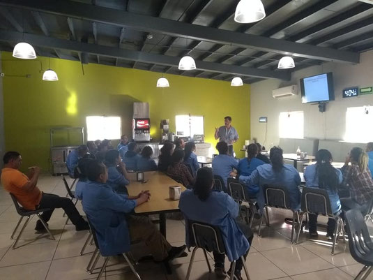 Curso Basicos de Lean Mfg para Personal de Produccion, Amphenol Optimize, Octubre 2018