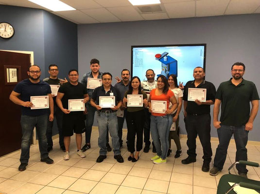 Taller de SolidWorks Empresa Prestolite, Nogales, Son. Abril 2019