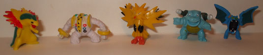 Typhlosion, Regigigas, Zapdos, Blastoise, Golbat