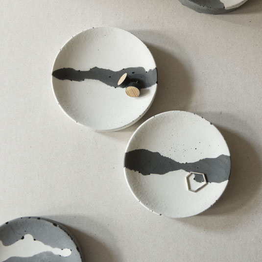 Concrete Trinket Dish The Cloud Tray By PASiNGA