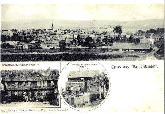 Gastwirtschaft Specht um 1900