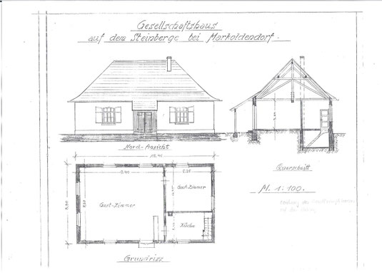 Planung und Bau-Zeichnung