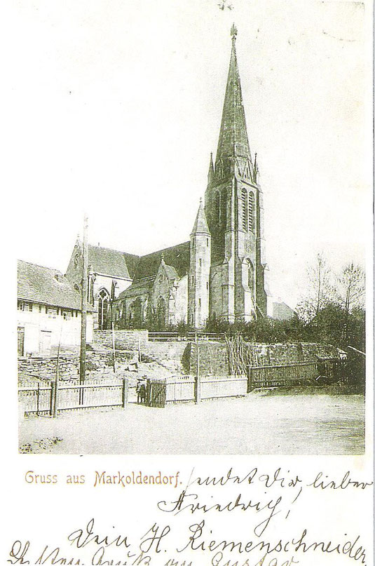 die neue Martinskirche in Oldendorf